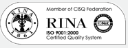 Rina - Certificado Iso 9000
